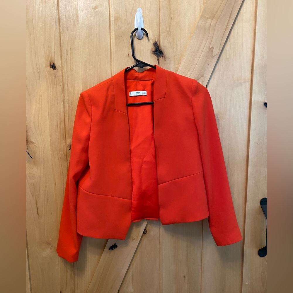 Mango size xsmall red blazer